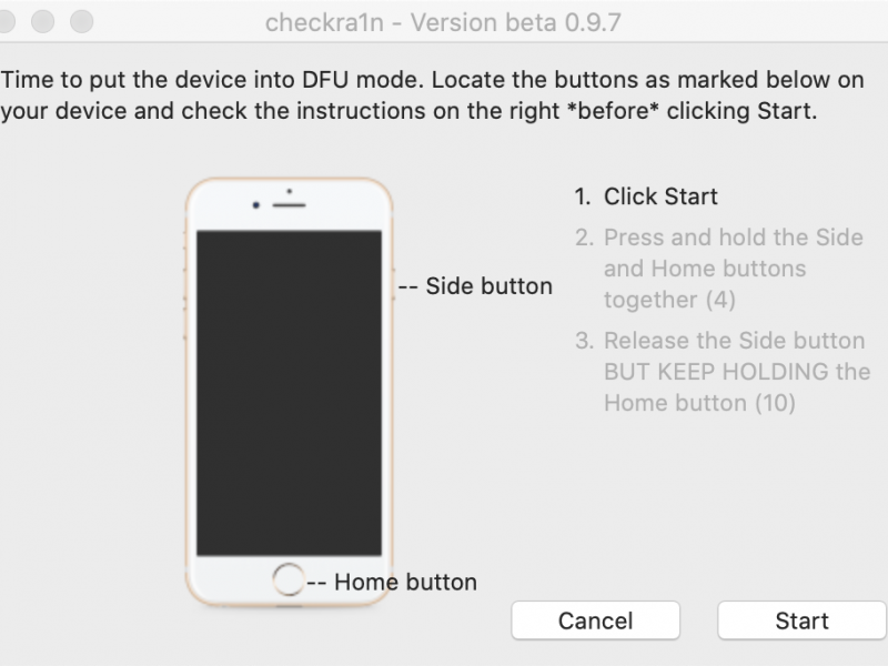 Hướng dẫn jailbreak IPhone bằng checkra1n